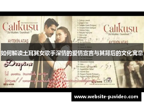 如何解读土耳其女歌手深情的爱情宣言与其背后的文化寓意