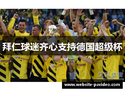 拜仁球迷齐心支持德国超级杯